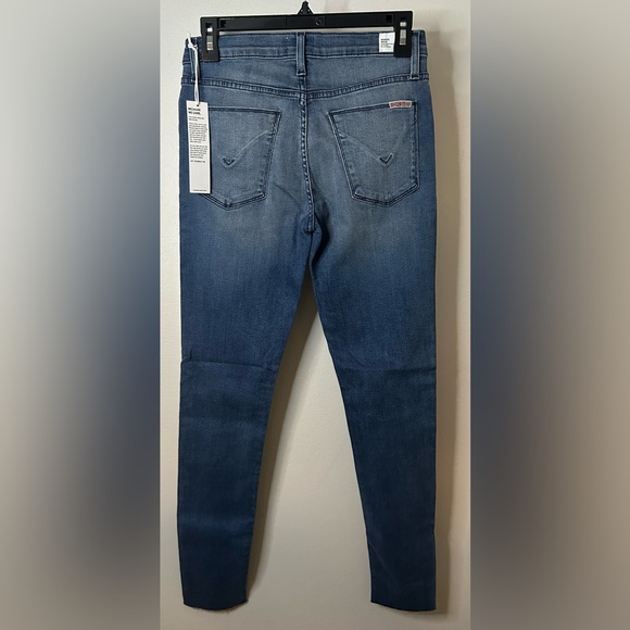 NWT HUDSON JEANS NICO MIDRISE SUPER SKINNY ANKLE RAW HEM - Picture 3 of 7